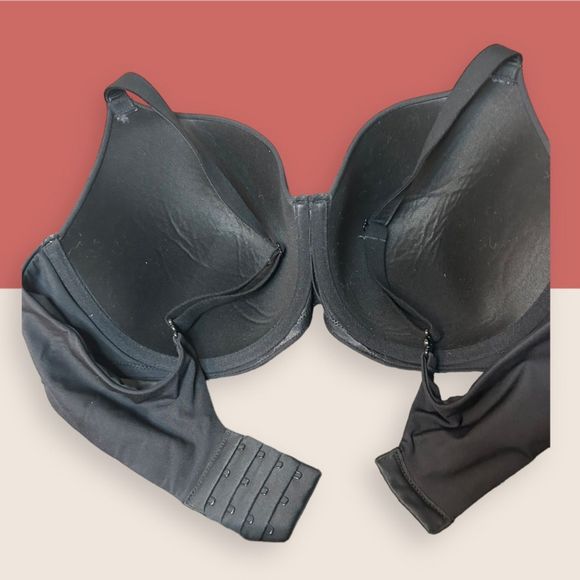 🖤 BARE NECESSITIES FAVORITE T-SHIRT BRA BLACK 38DD ADJUSTABLE STRAPS - Picture 4 of 9